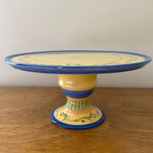 The Secrets of Pistoulet by Jana Kolpen (Pfaltzgraff) cake stand